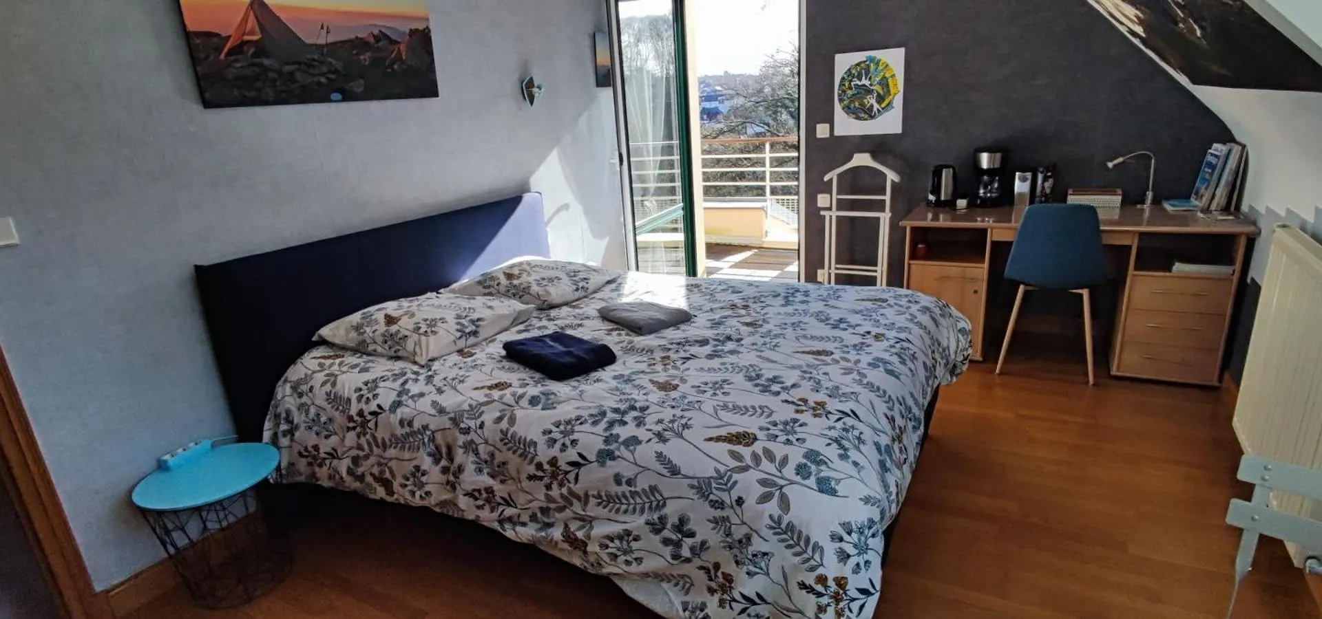 Deux chambres avec balcon et sdb privative Lannion 0*,  France